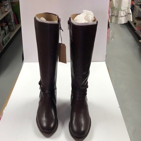 Frey Shoes - New.  Frey Melissa belted tall boots. Size 5.5 M. 1639